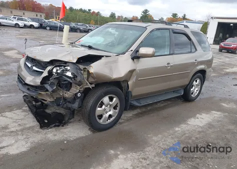 2003 Acura Mdx z USA, uszkodzony, nr VIN 2HNYD18223H535912
